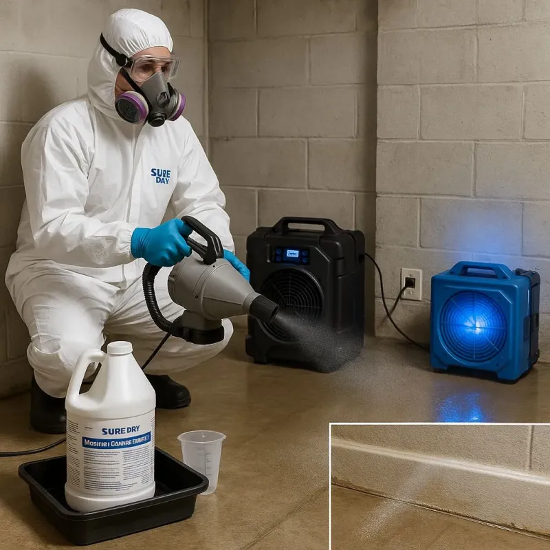 Sanitization and Odor Removal process in Giles County, TN