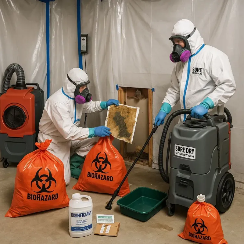 Contaminated Water Handling Protocols process in Giles County, TN