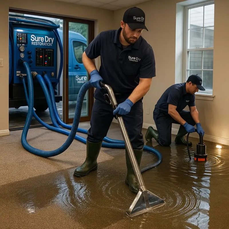 Water Extraction and Removal process in Giles County, TN